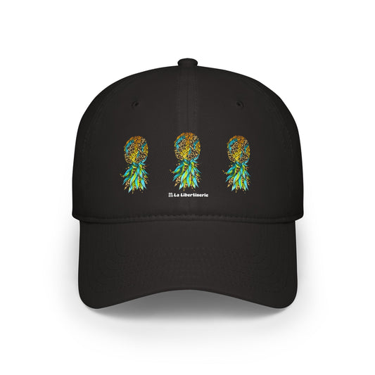 Casquette baseball Ananas Léopard