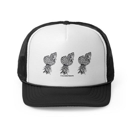 Casquette trucker Squelette d'ananas