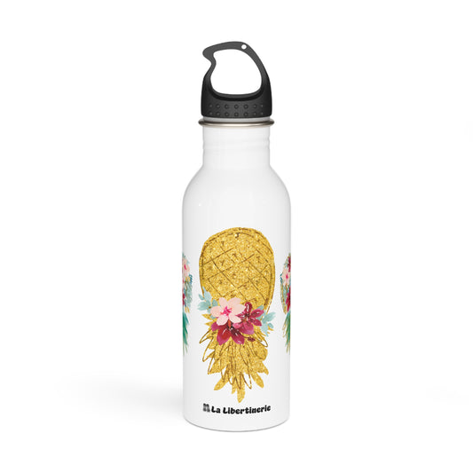 Bouteille d'eau inox Ananas Marsala
