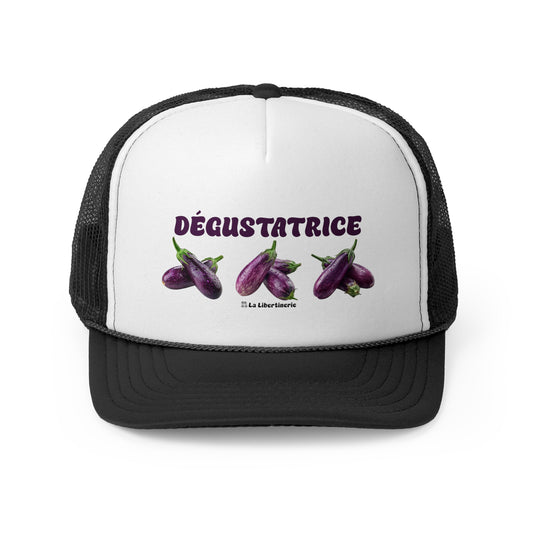 Casquette trucker Dégustatrice d'aubergines