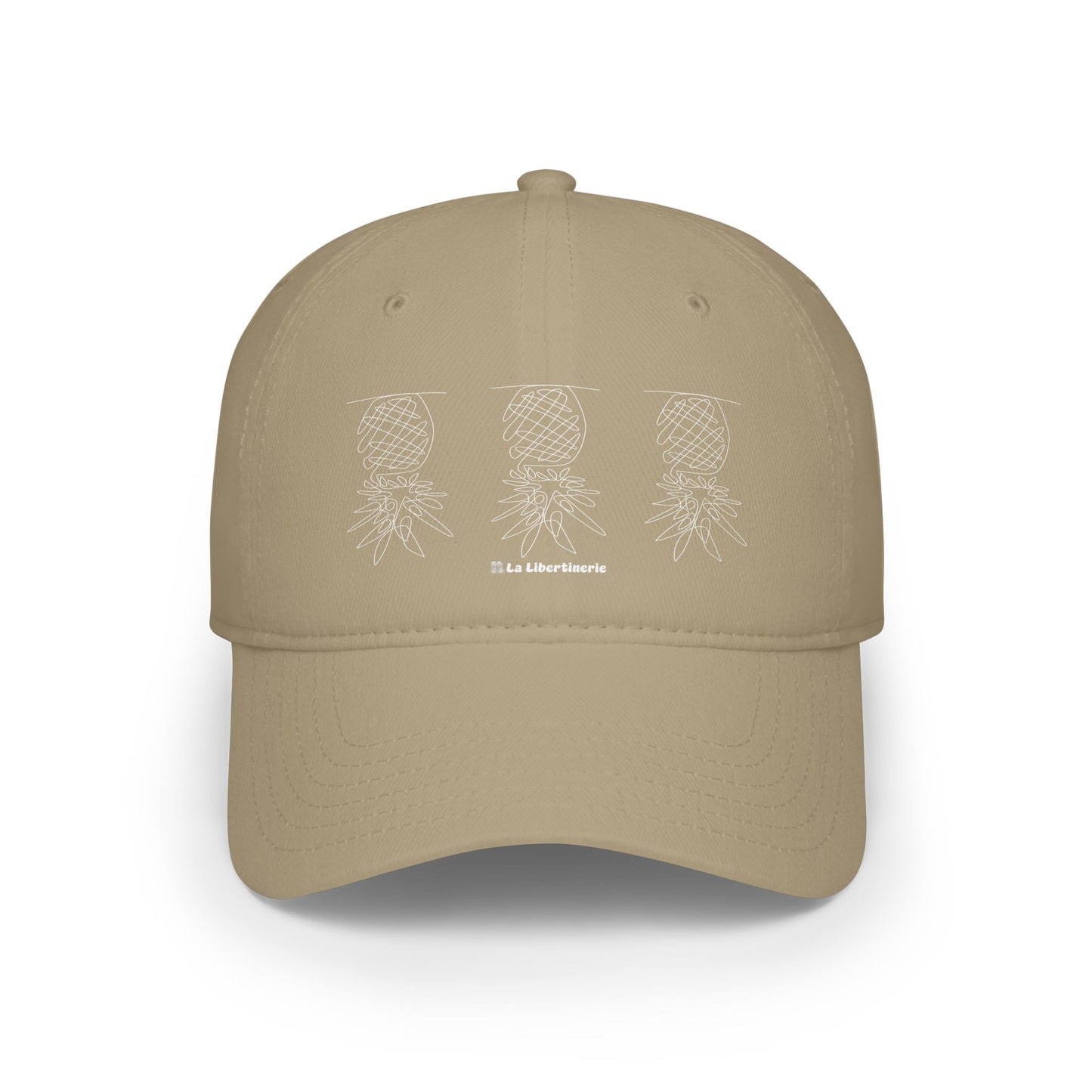 Casquette baseball Ananas minimaliste