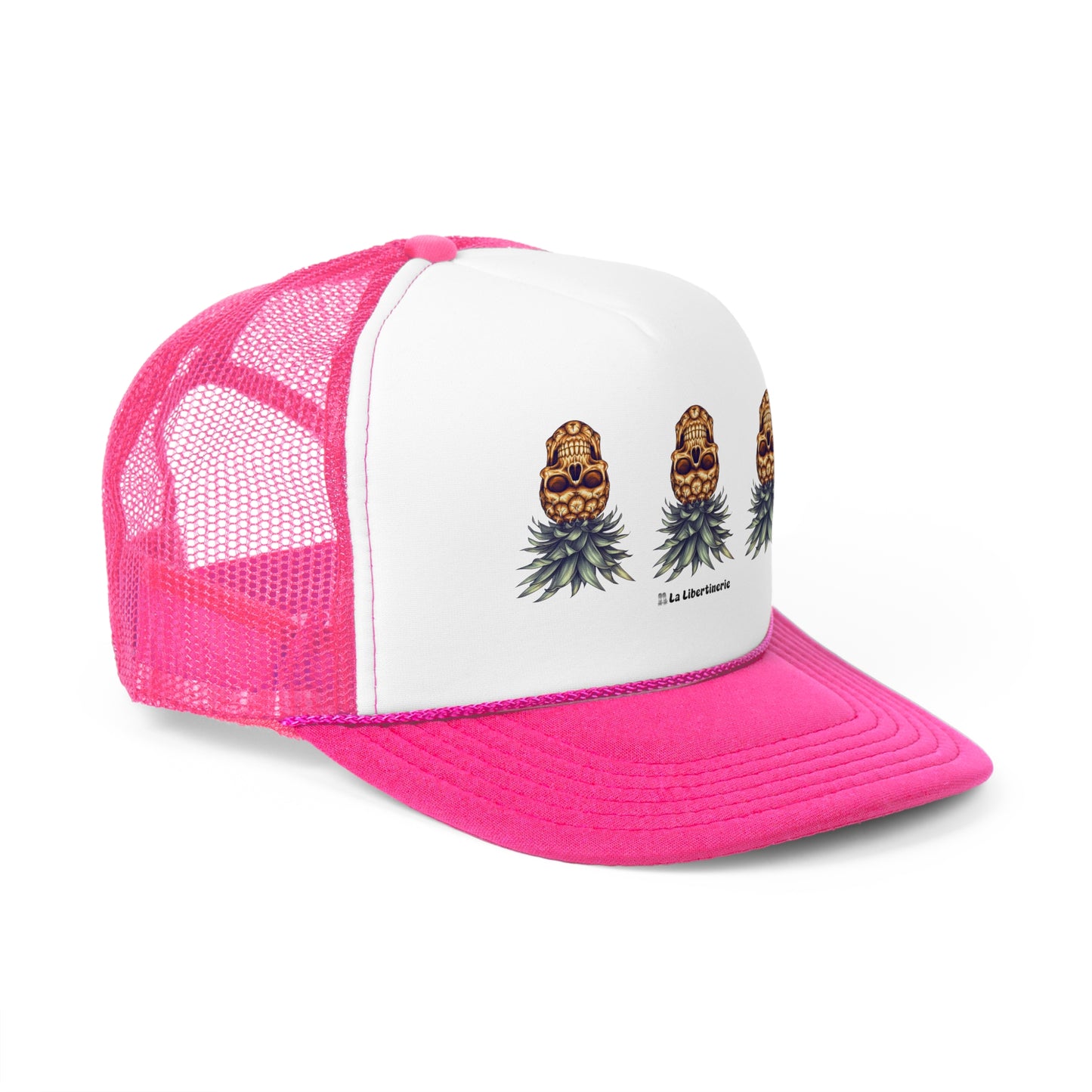 Casquette trucker Ananas Crâne