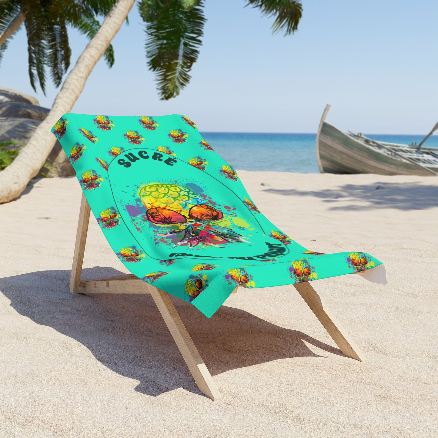 Serviette de plage Sucré avec du piquant