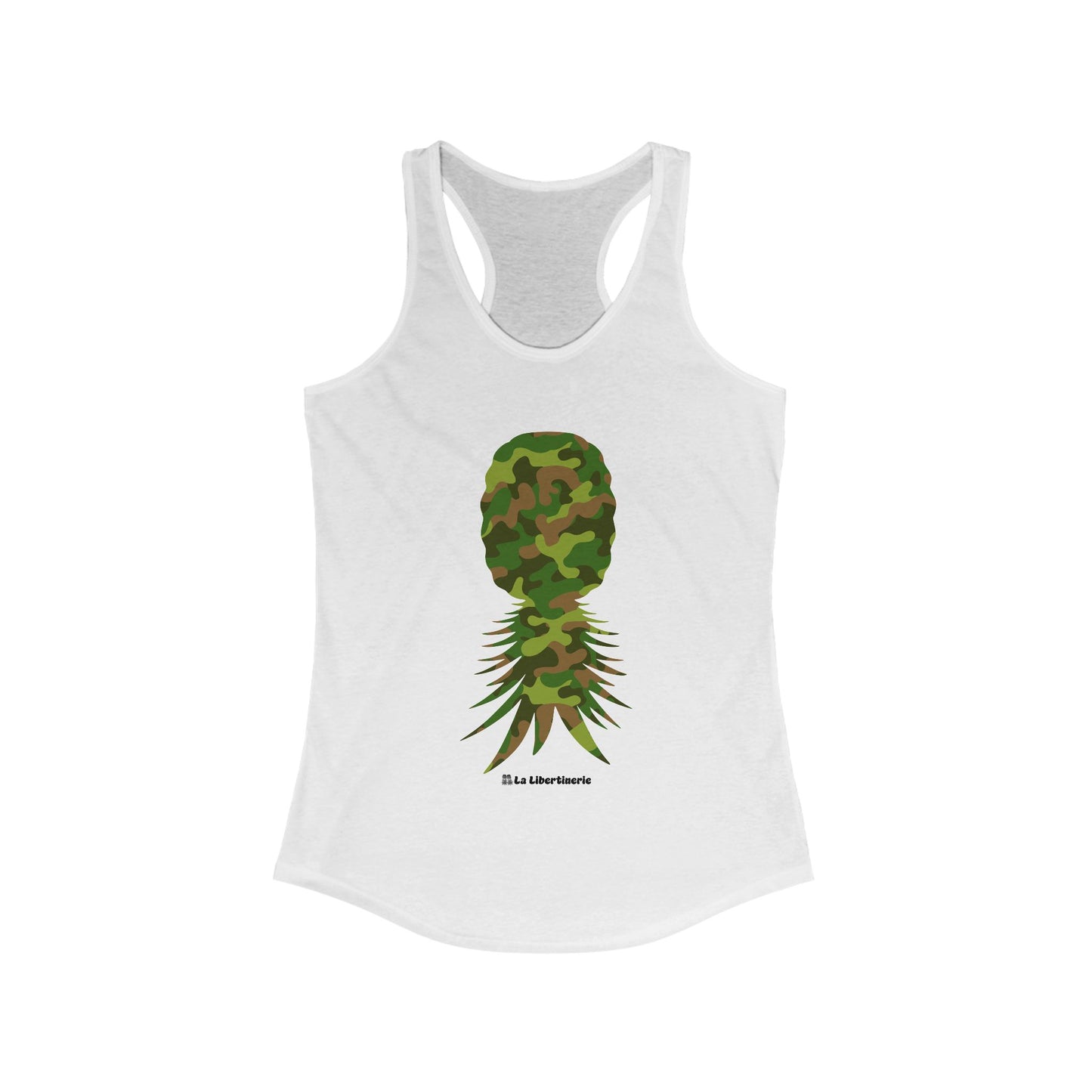 Camisole femme Ananas Camouflage