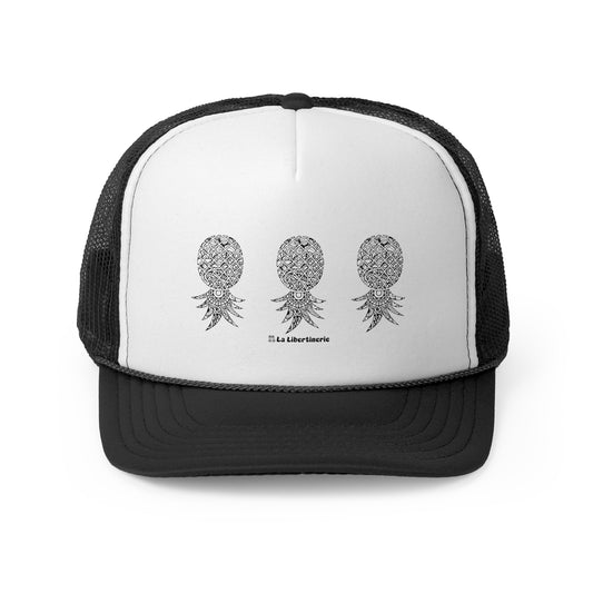 Casquette trucker Ananas tatoué