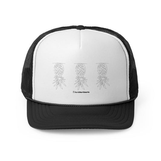 Casquette trucker Ananas minimaliste
