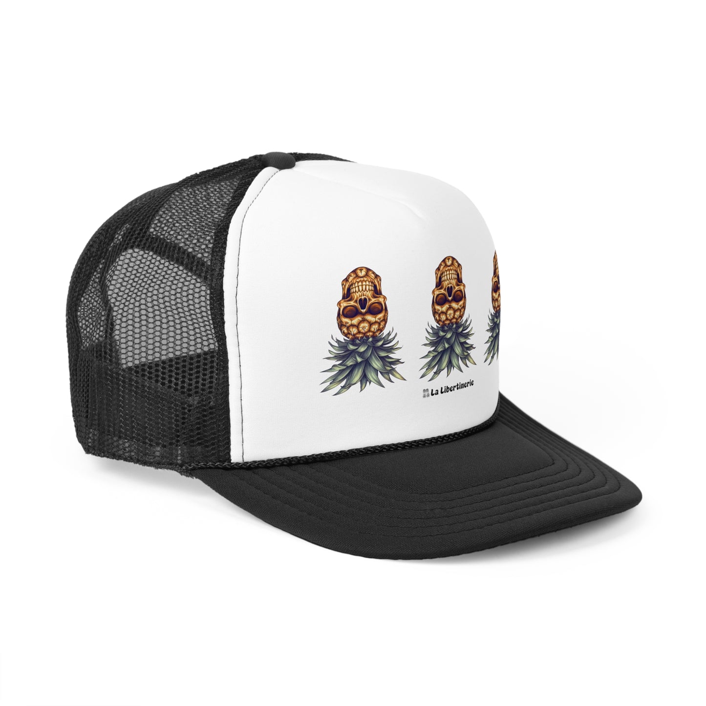 Casquette trucker Ananas Crâne
