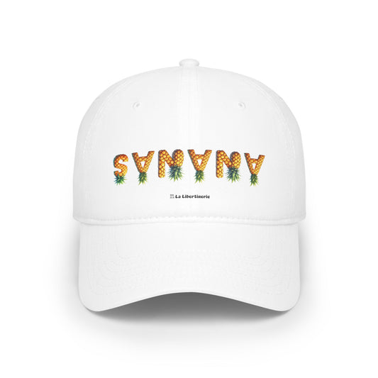 Casquette baseball Ananas à l'envers