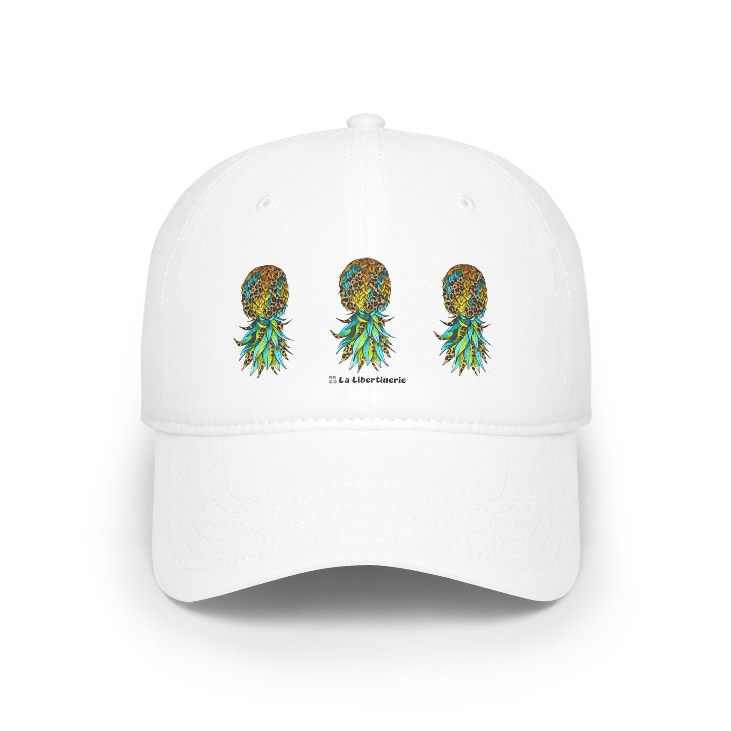 Casquette baseball Ananas Léopard